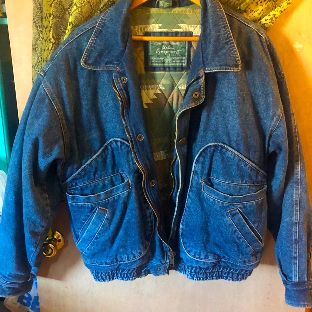 80s Grunge Jean jacket